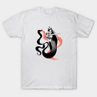 Mermaid Design T-Shirt